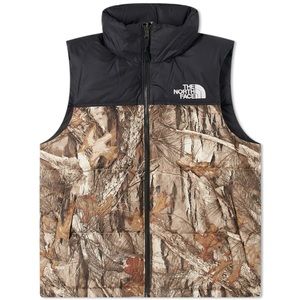 The North Face 1996 Retro Nuptse Vest Leaf Camo